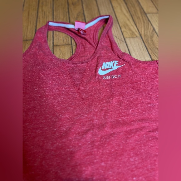 vintage nike racer back tank top shirt Women’s medium Heather Red - Picture 2 of 6